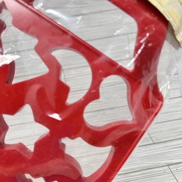 Christmas Around The World Cookie Cutter Mold One Step Pan Plastic 9 design Vtg - Picture 8 of 11